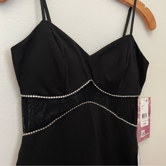 NWT Black Mini Dress - Picture 4 of 9